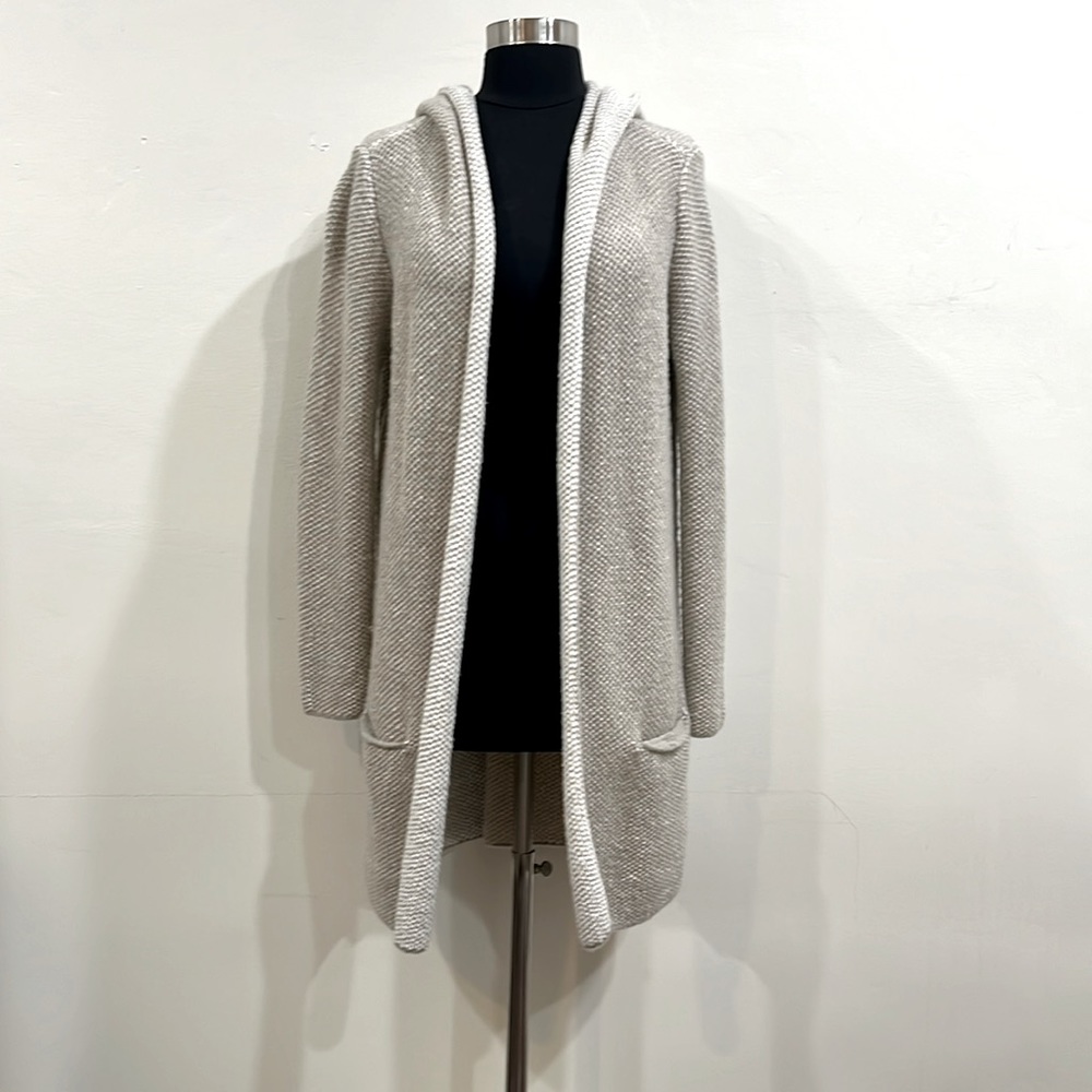 Zara knit hooded cardigan. Worn only once!